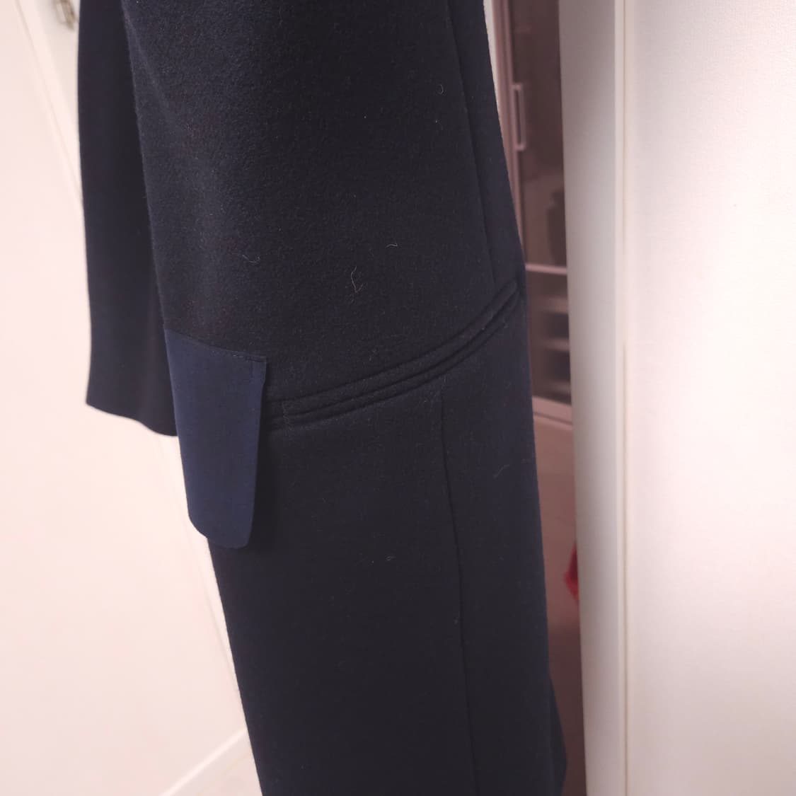 [M] 도큐먼트 DOCUMENT 네이비 싱글코트 상품이미지4