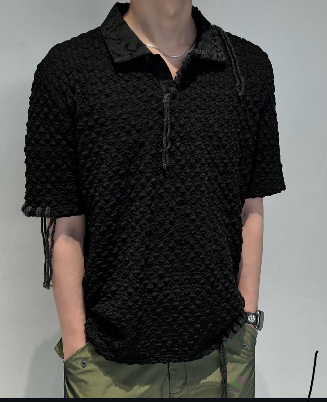 앤더슨벨 사파 버블 니트 XL SAPA BUBBLE KNIT 상품이미지2