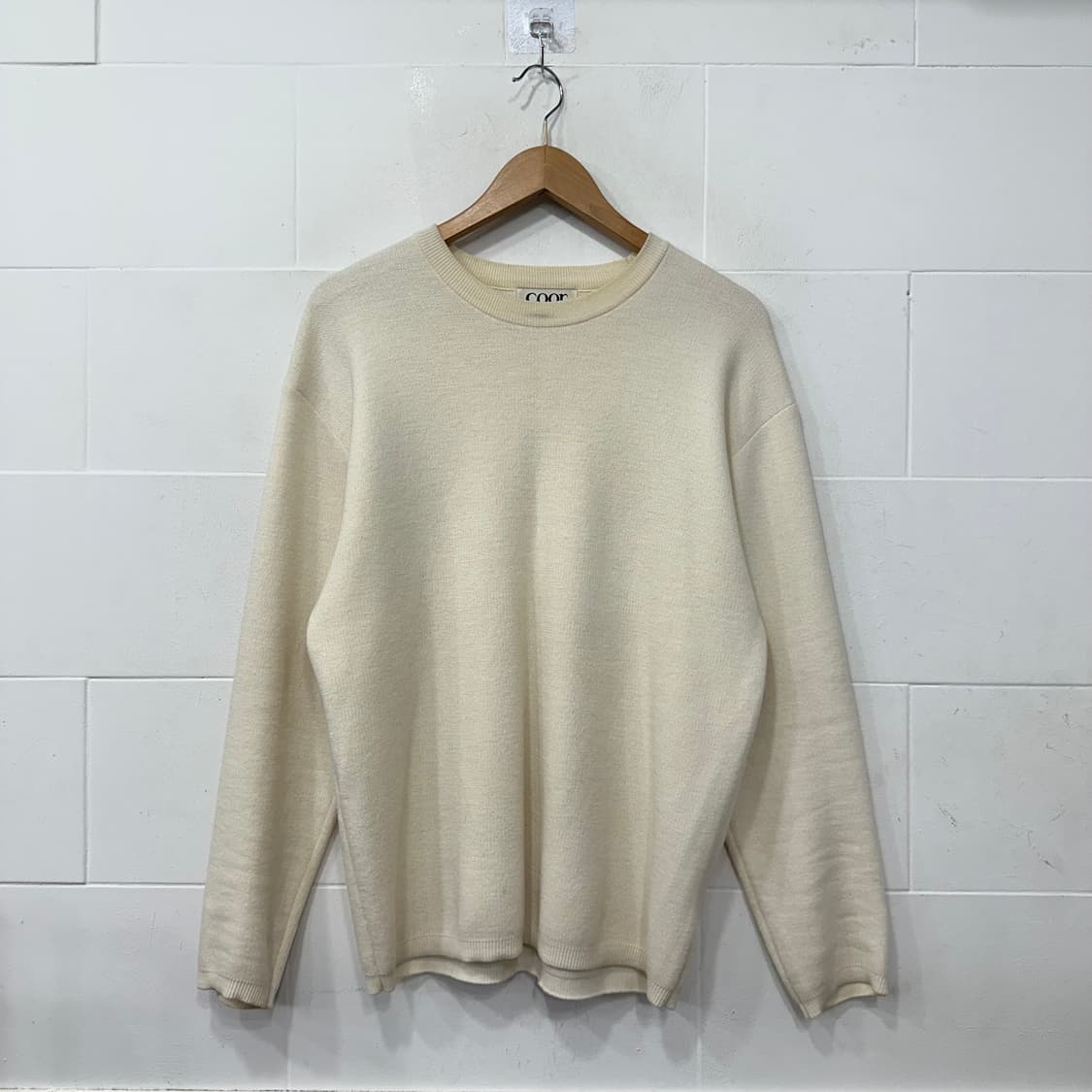 쿠어 라운드 니트 상품이미지1