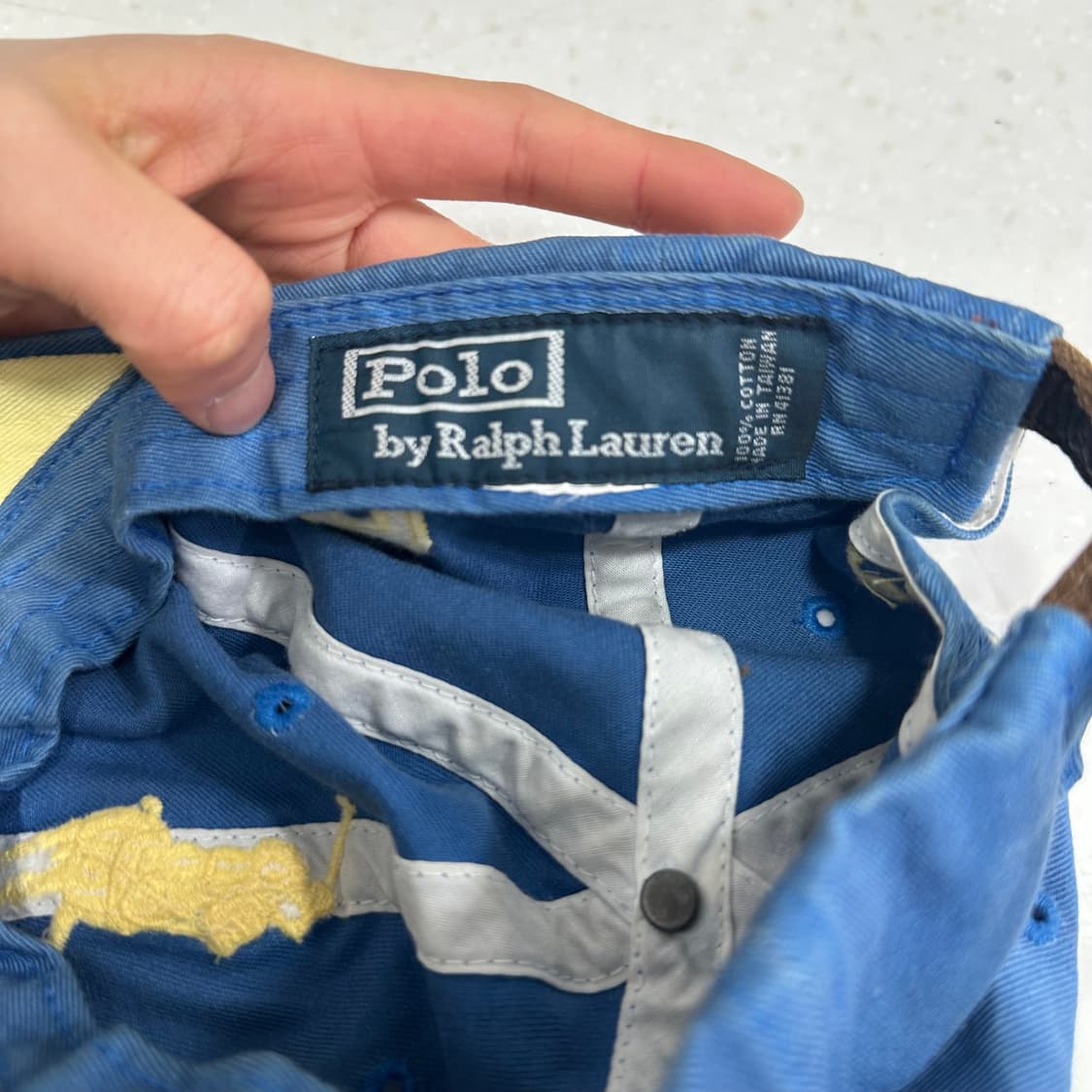 폴로 빅포니 볼캡 상품이미지5