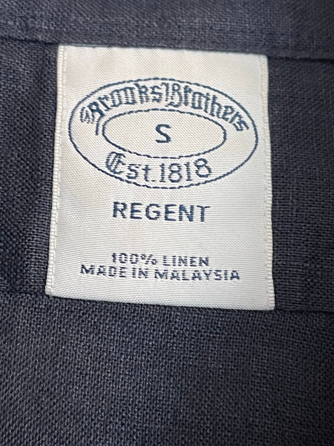 브룩스브라더스 BAIRD MCNUTT IRISH LINEN셔츠 네이비S 상품이미지4