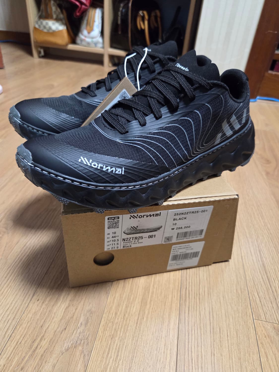 Nnormal tomir 노말 토미르 2.0 블랙 280사이즈 팝니다. 상품이미지6