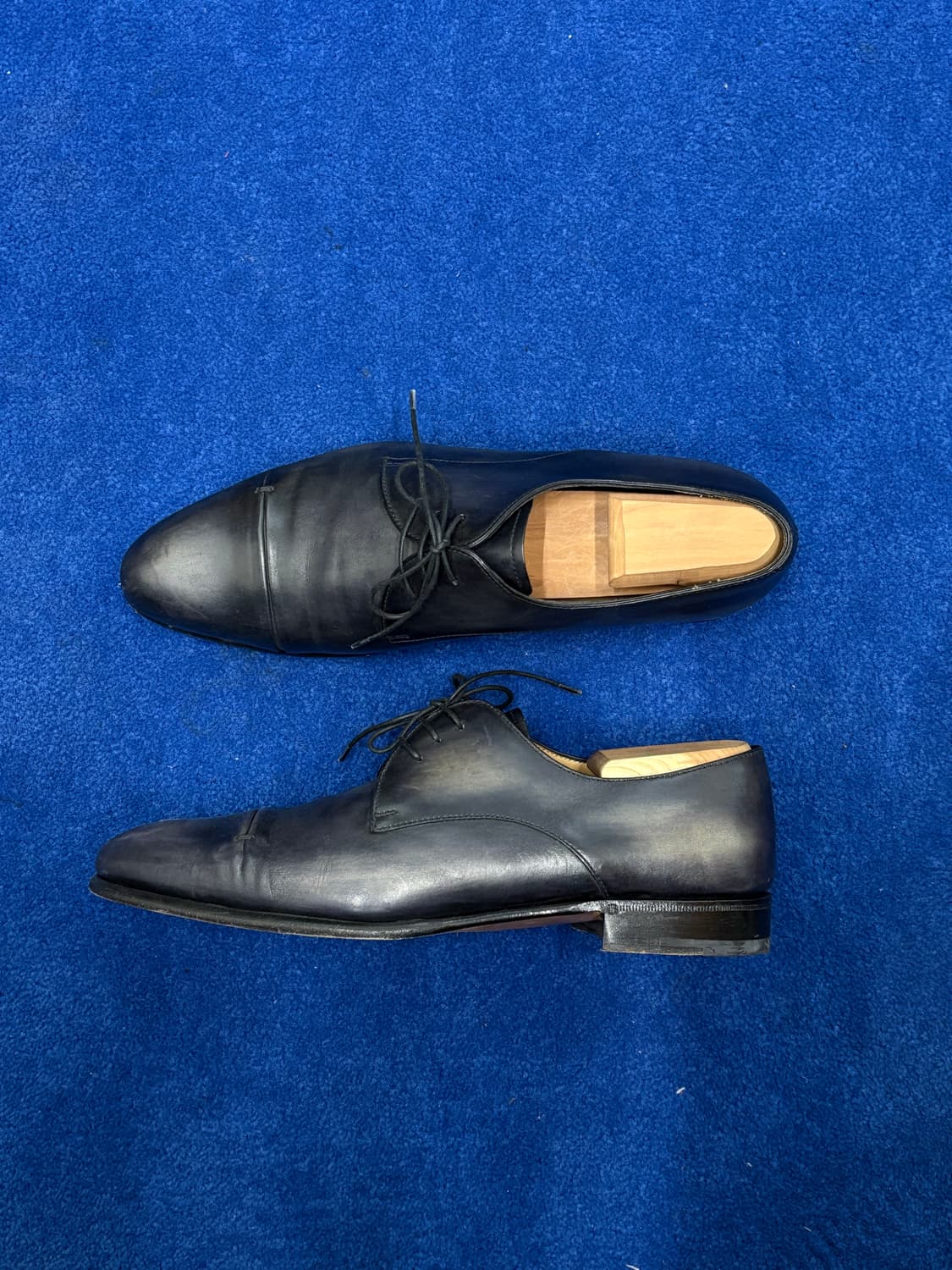 벨루티(Berluti) 알레산드로 베네치아 레더 홀컷 - UK 8 상품이미지1