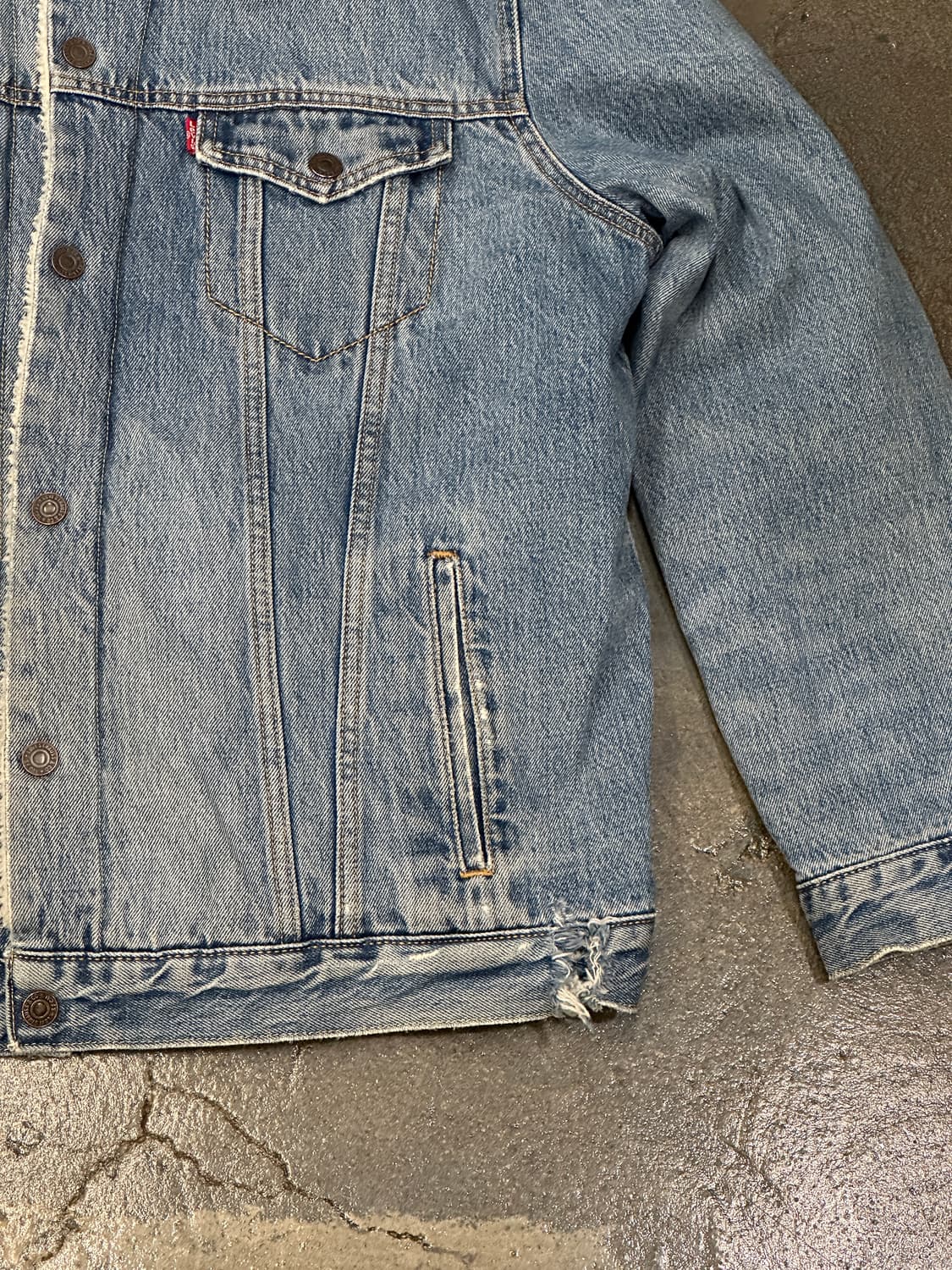 리바이스 쉐르파 데님 자켓 XL 상품이미지3