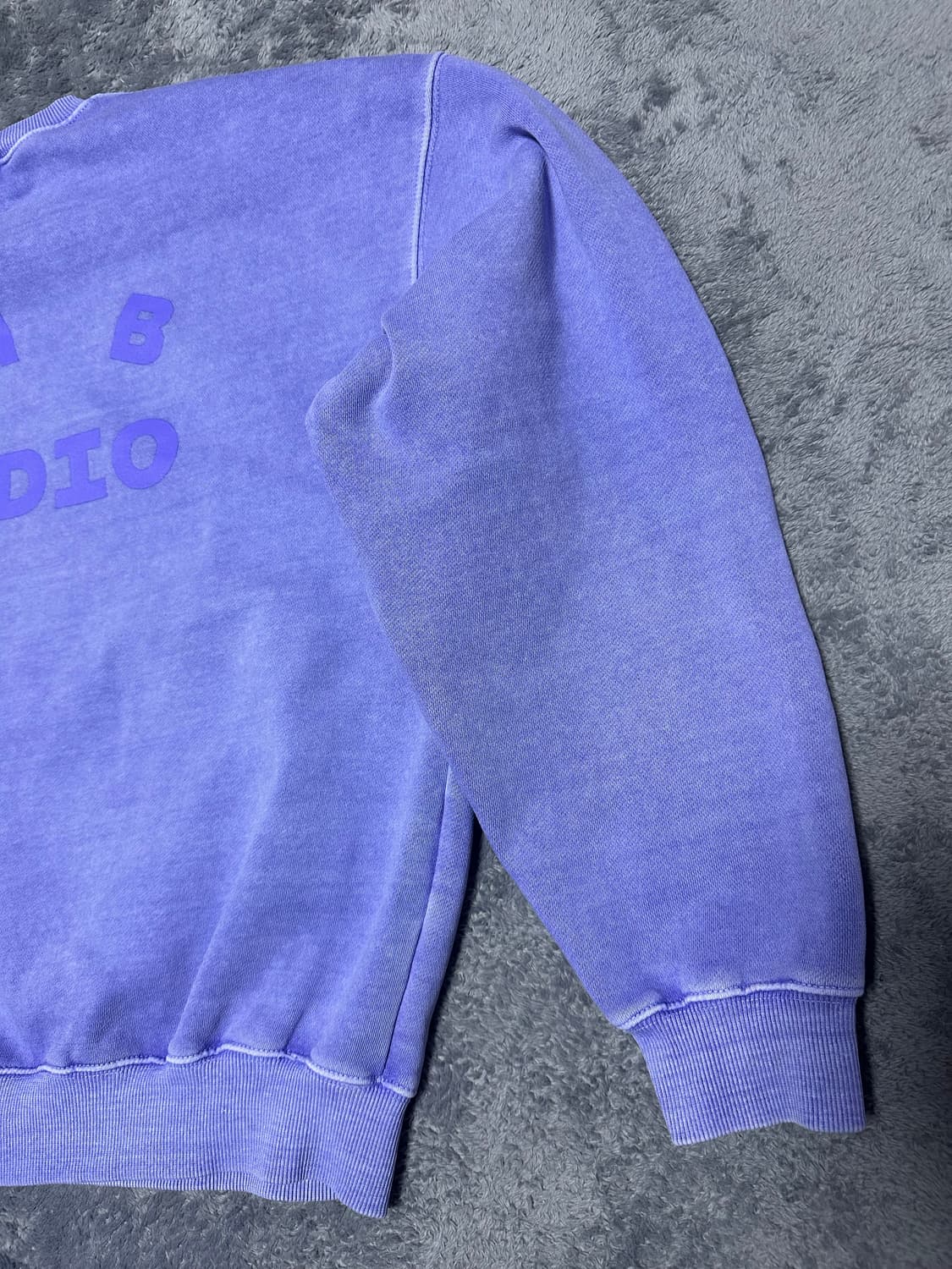 아이앱 피그먼트 맨투맨 라벤더 L 상품이미지9