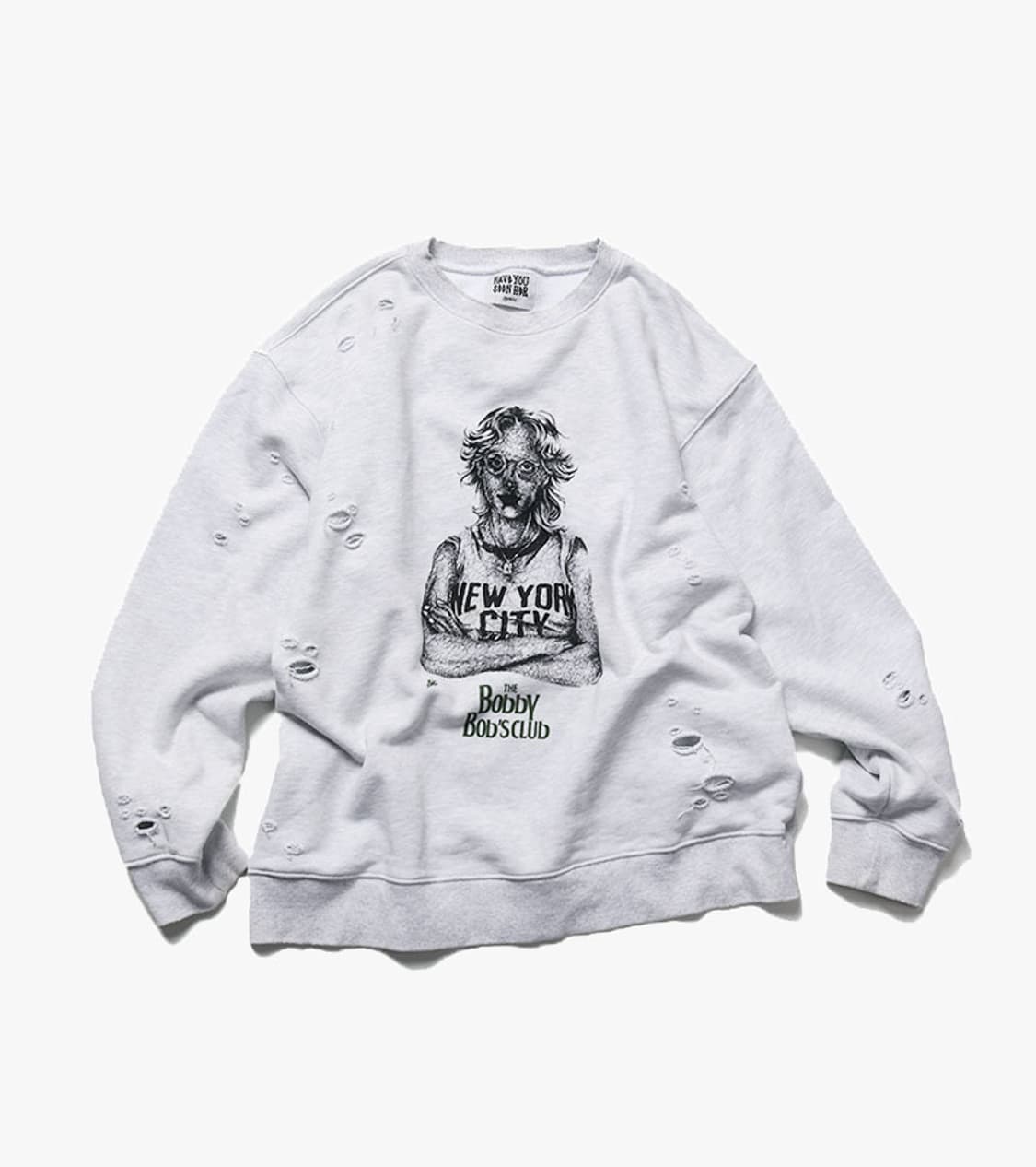 FREAK’S STORE - 23FW HEAVY DAMAGE SWEAT 상품이미지1