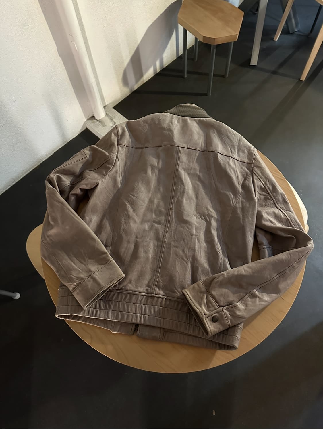 vintage lamskin leather jacket 상품이미지2