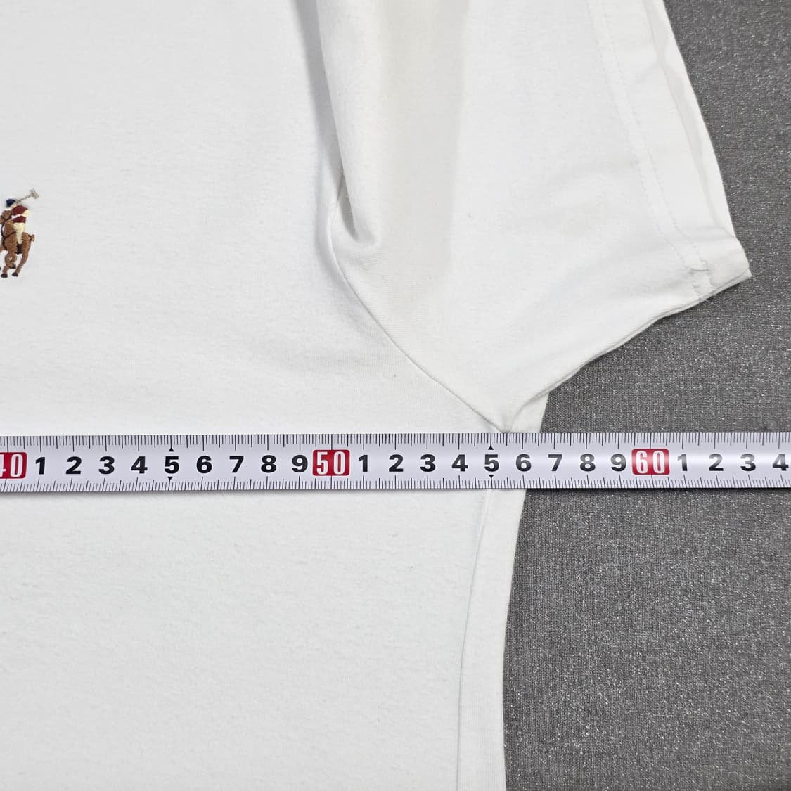 XL 폴로 랄프로렌 멀티포니 화이트 반팔티셔츠 상품이미지7