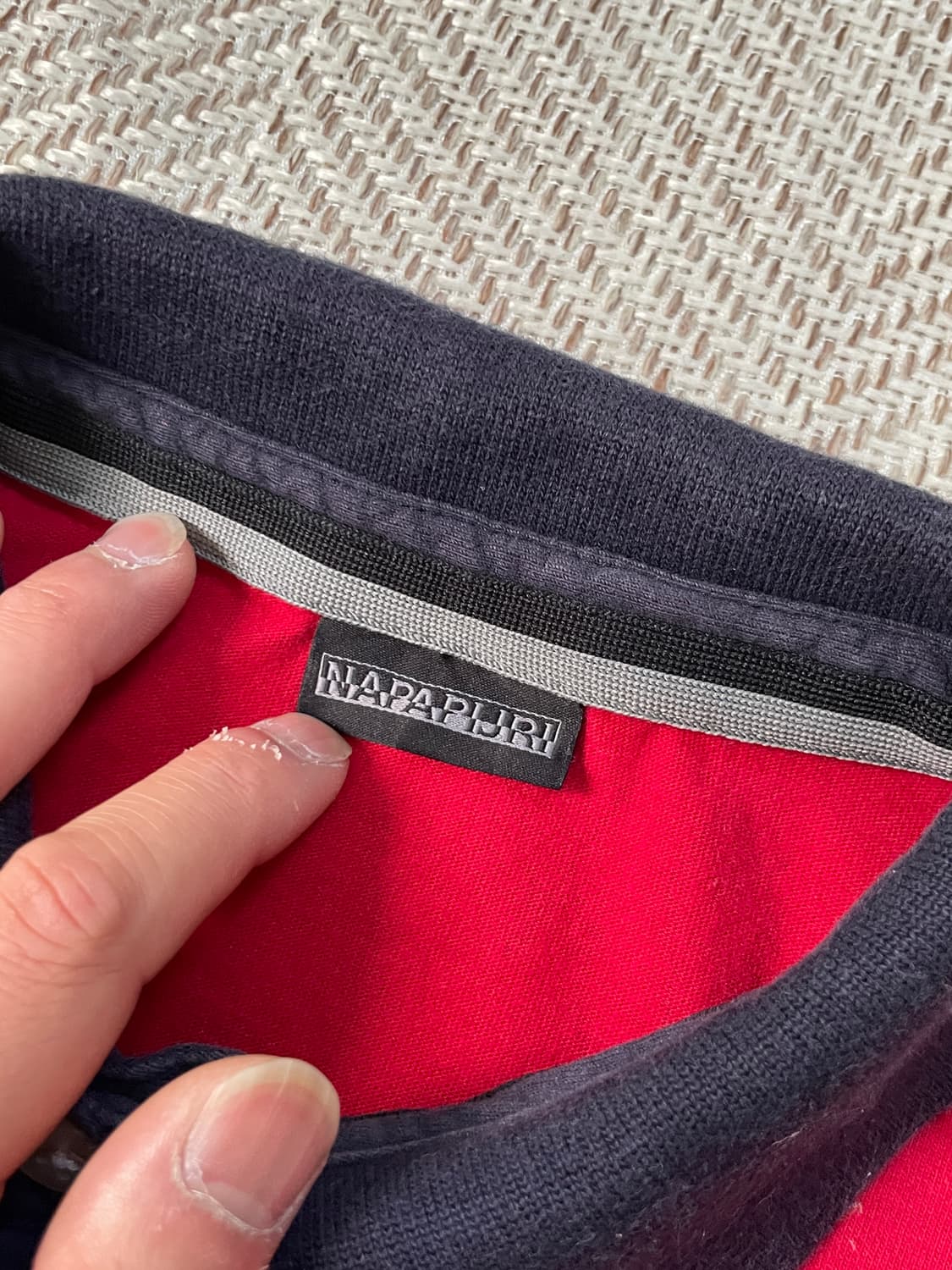 나파피리 브리티쉬 카라 긴팔티셔츠  J03358 상품이미지4