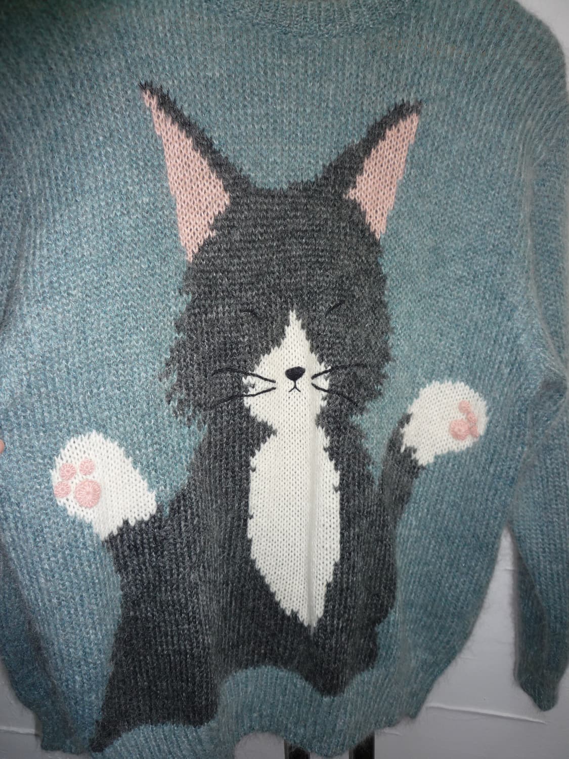 skyblue kitty knit 상품이미지7