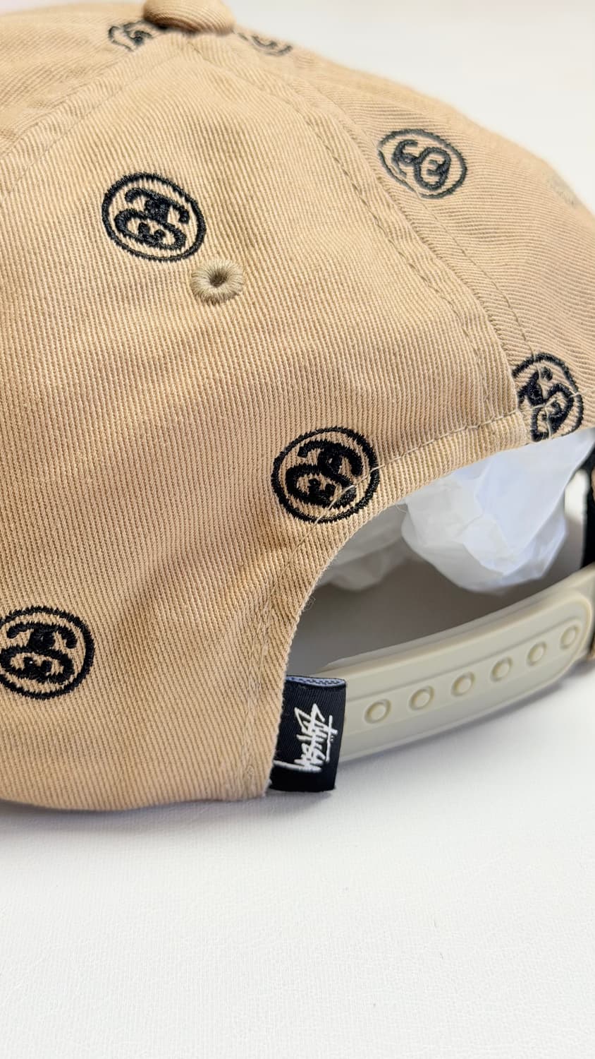 택달린 새상품) 스투시 SS 링크 엠브로이더드 볼캡 상품이미지4