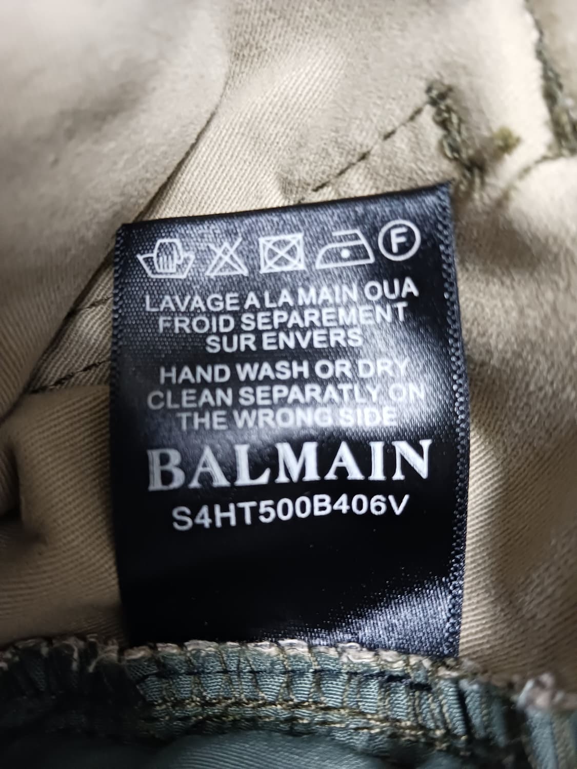 [35] 발망 밀리터리 카모플라쥬 바이커 카고 팬츠 상품이미지10