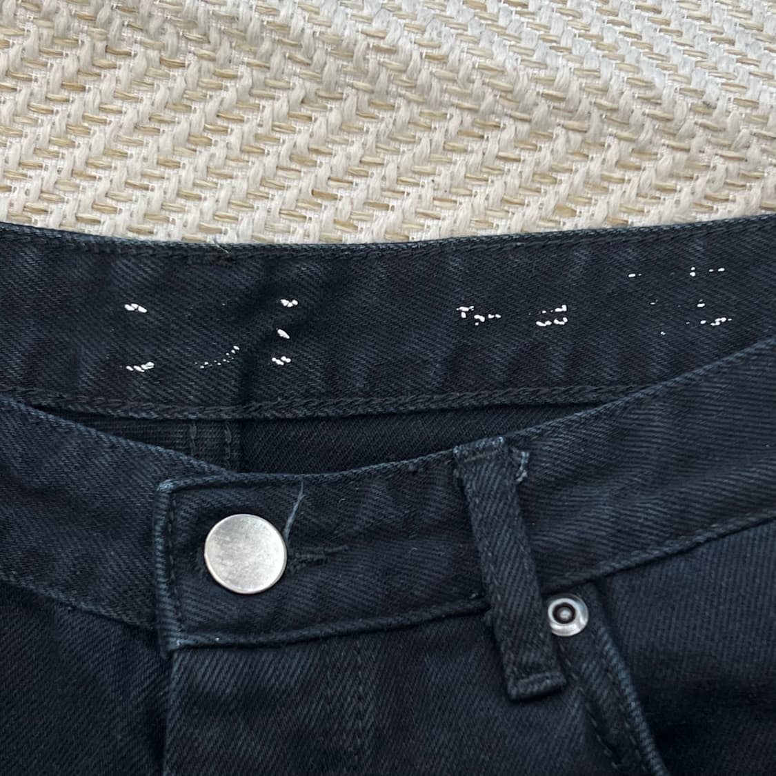 코스 흑청 데님팬츠 r3465 상품이미지6