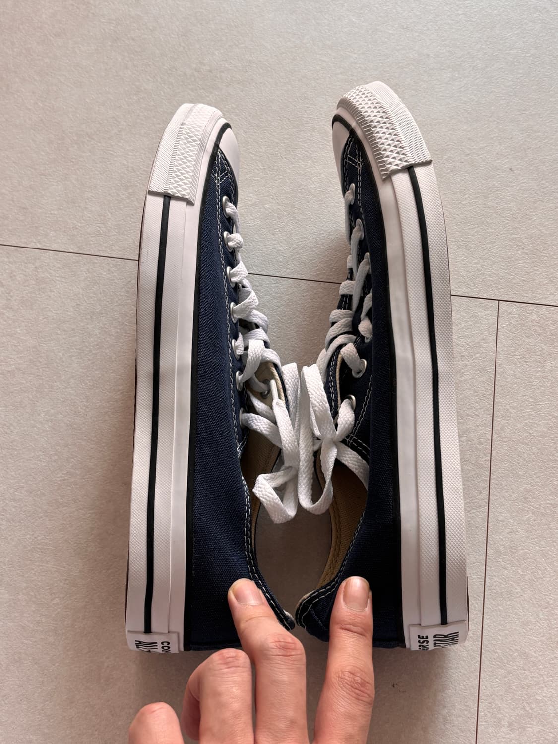 크롬하츠 아들내미도 다시 신는 올스타 로우 - 네이비 300 상품이미지6