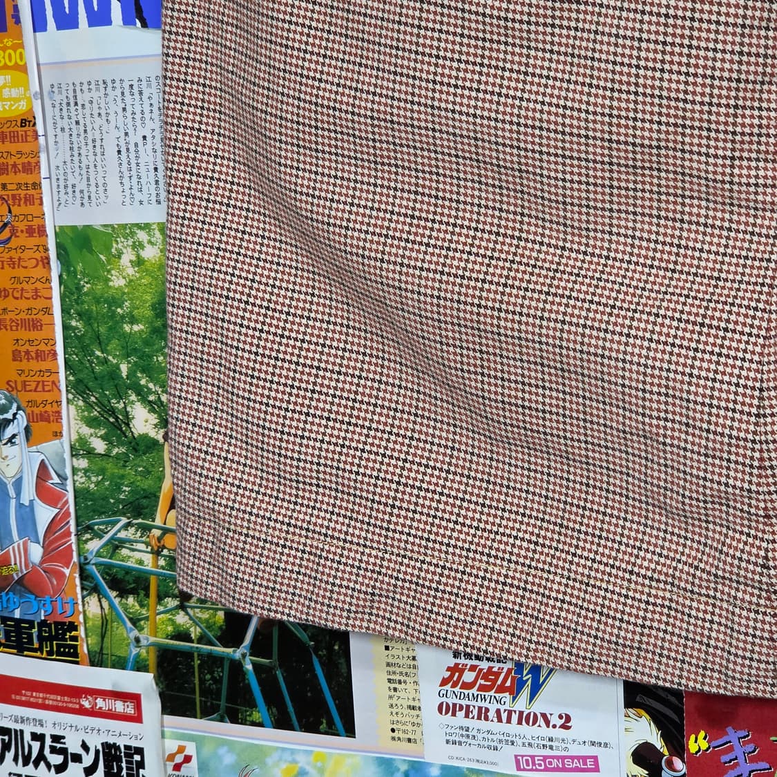 디키즈 JPN 하운드투스체크 코튼 스커트 상품이미지3