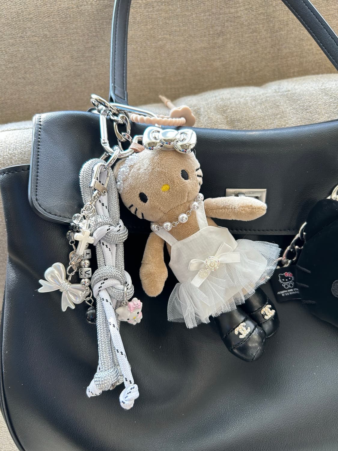 (27) 🖤 롱다리 키티 발레리나 커스텀 키링 🖤 상품이미지1