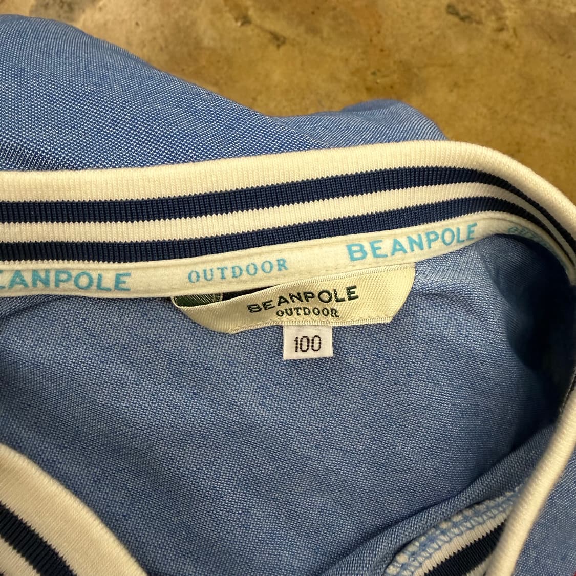 [정품/100] 빈폴 삼성라이온즈 헨리넥 반팔티셔츠 b8 상품이미지4