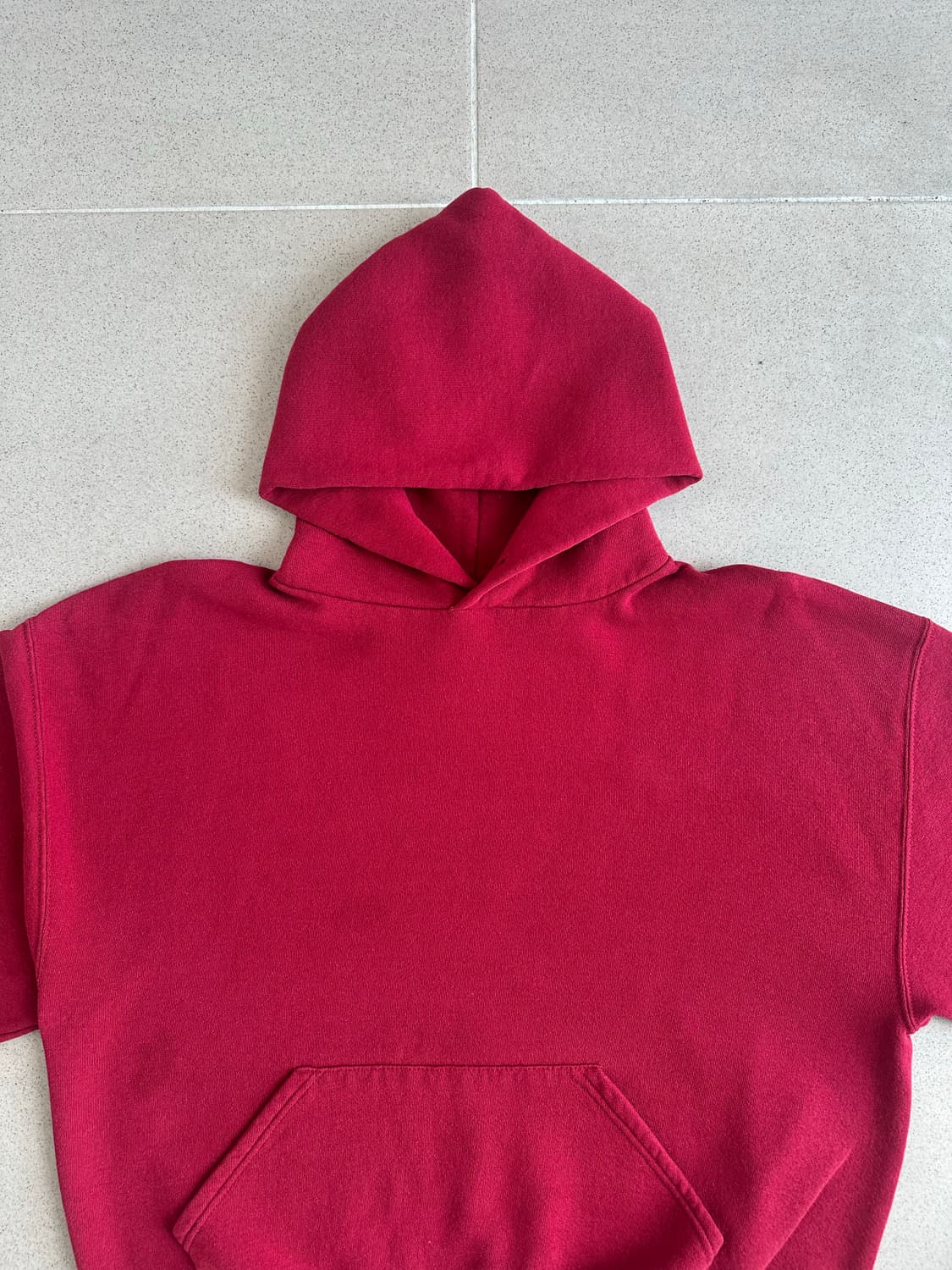 00s 빈티지 러셀 후드 레드 L 상품이미지4