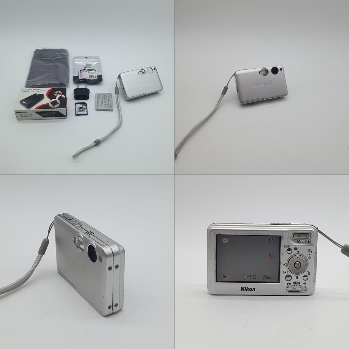 작례⭕️ 니콘 쿨픽스 S1 펄 화이트🤍빈티지 디카 디지털카메라 상품이미지2