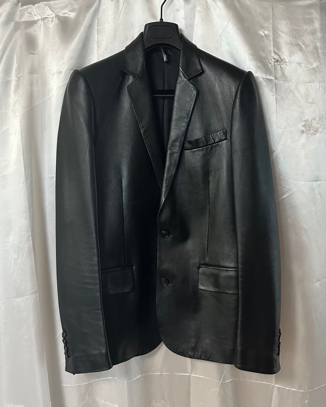 디올옴므 SS07 프렌치메이드 레더 블레이저 자켓 상품이미지1