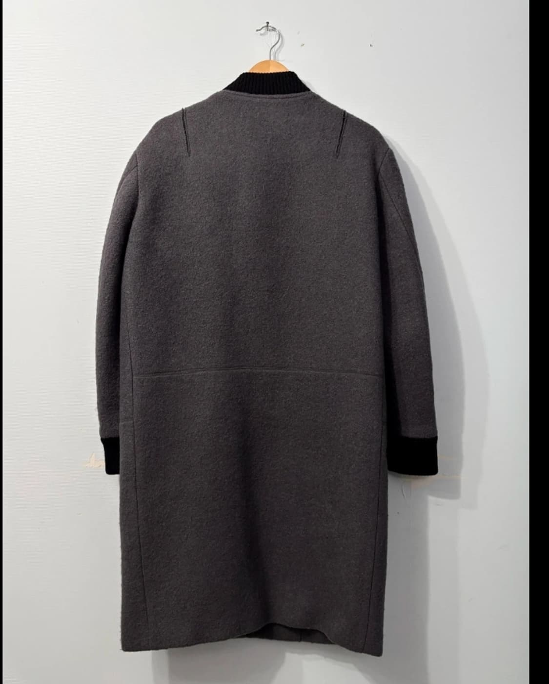 정품 솔리드옴므 우영미 남성 코트 100 상품이미지4