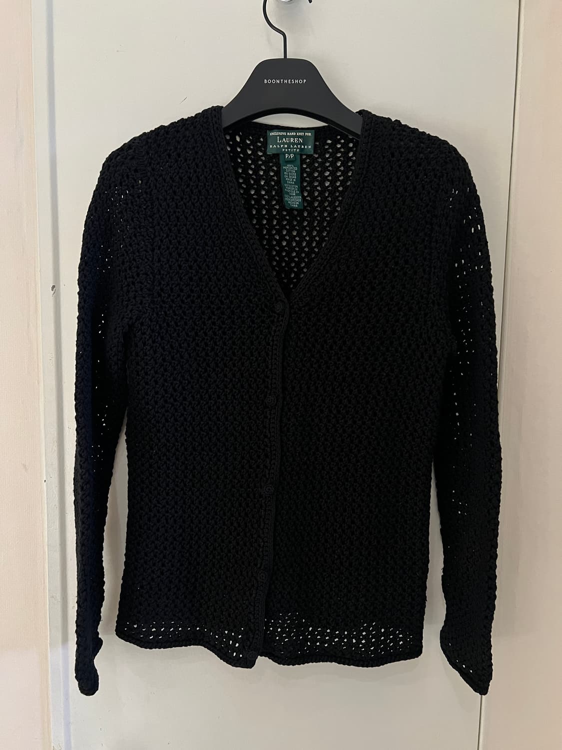 랄프로렌 쁘띠 크로쉐 가디건 상품이미지1