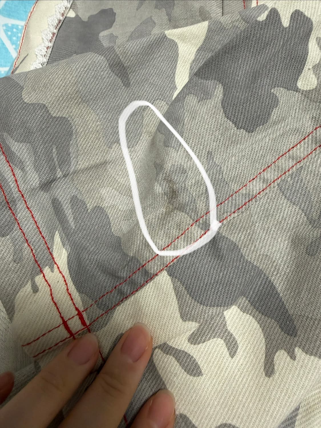 체리퀴리 카고 팬츠 카모 상품이미지5