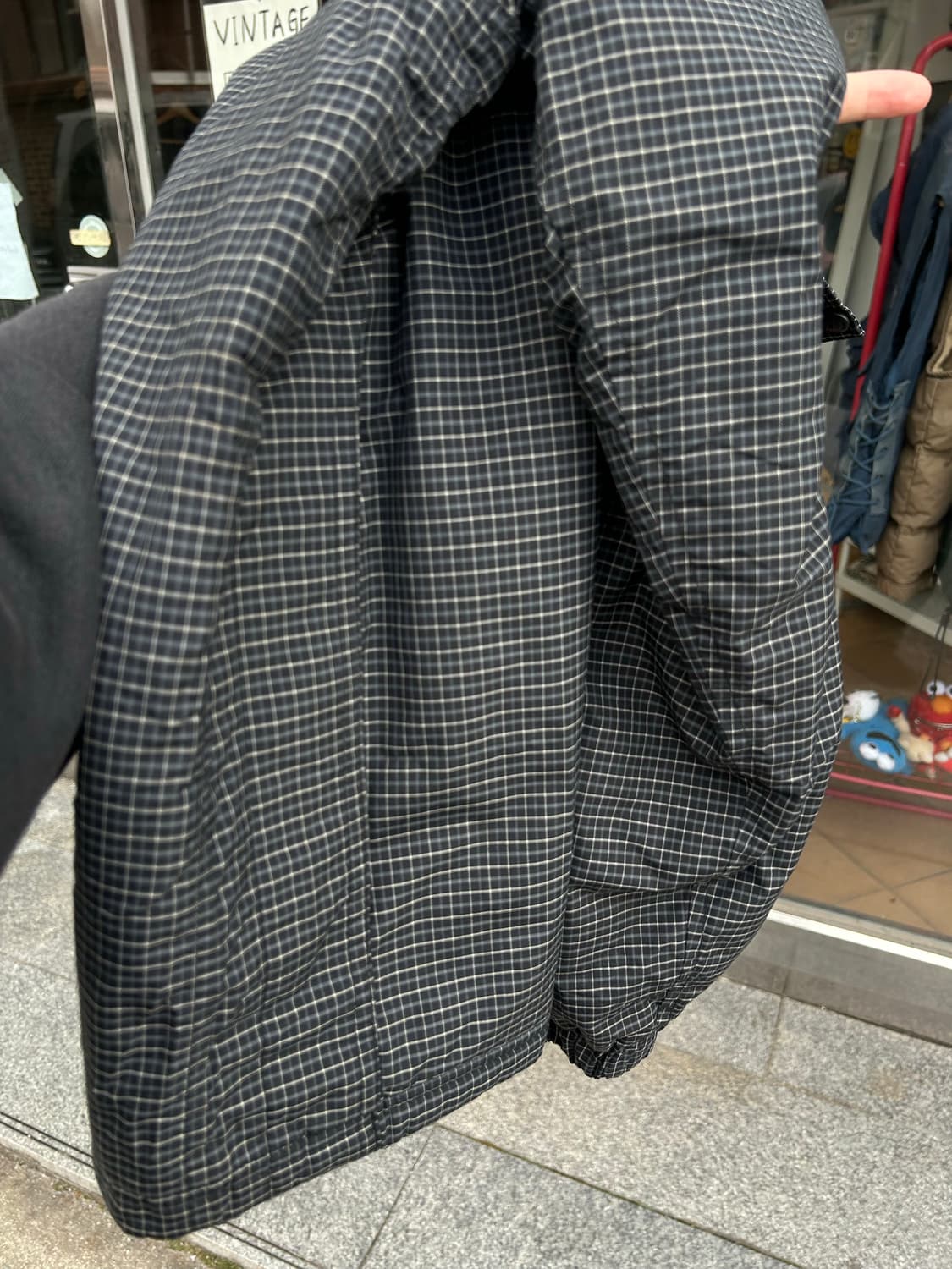 콜롬비아 체크 바람막이 상품이미지9