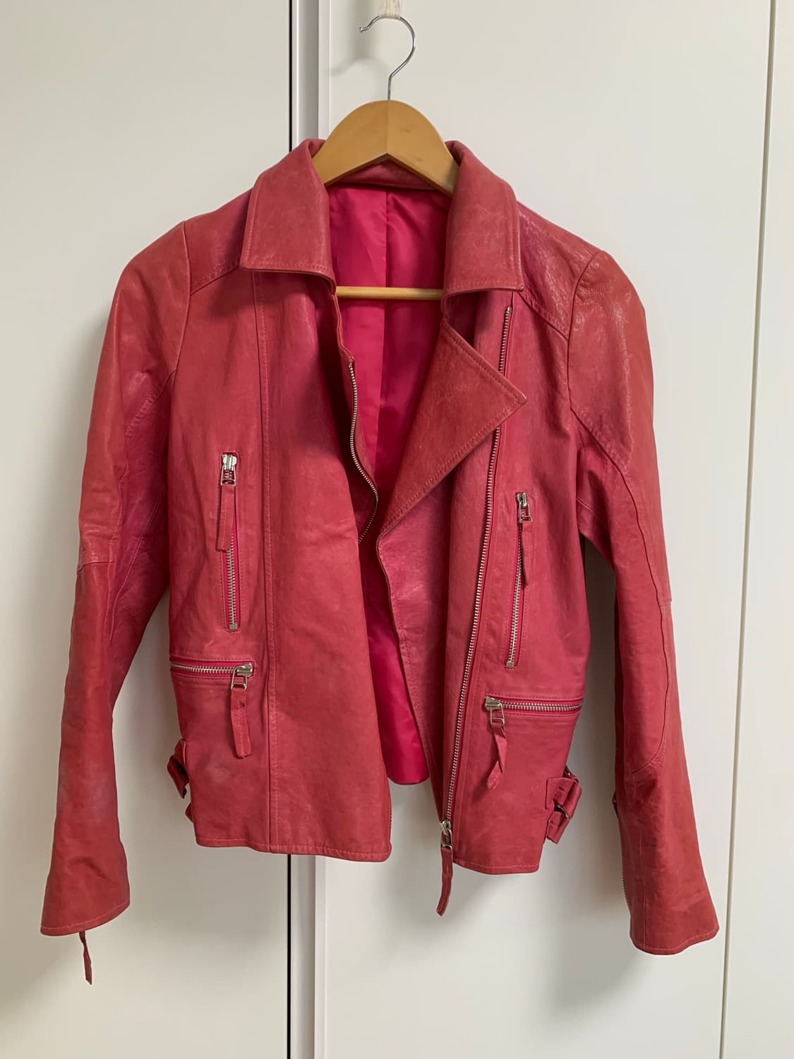 이태리 양가죽자켓 여성가죽자켓 상품이미지1