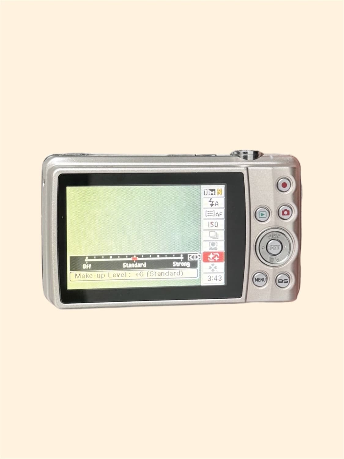 메이크업모드) 카시오 엑슬림 EX-Z270 디카 빈티지 캠코더 /캐논니콘 상품이미지5