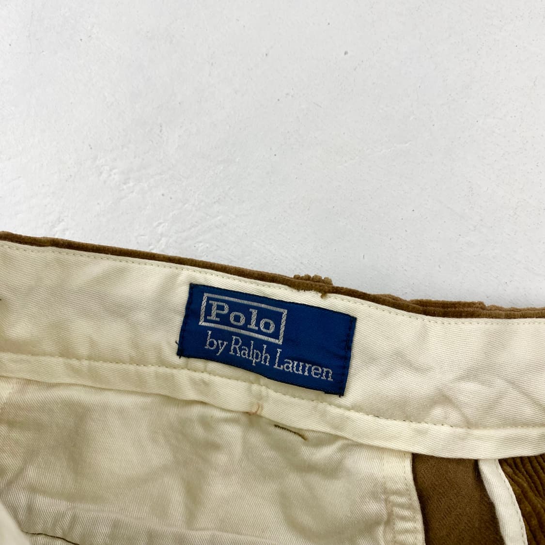 폴로 브라운 코듀로이 치노 팬츠 (34-35) 상품이미지5