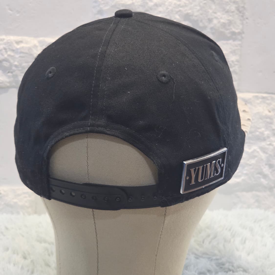 p8-5:YUMS 스마일 플레이트 스냅백(Free약 56-60cm) 상품이미지4