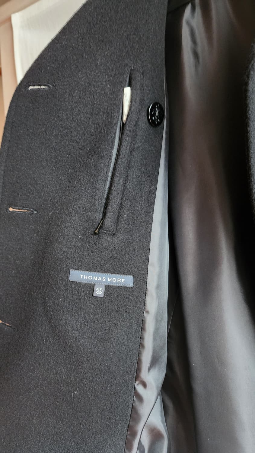토마스모어 피코트 블랙(XS) 상품이미지4