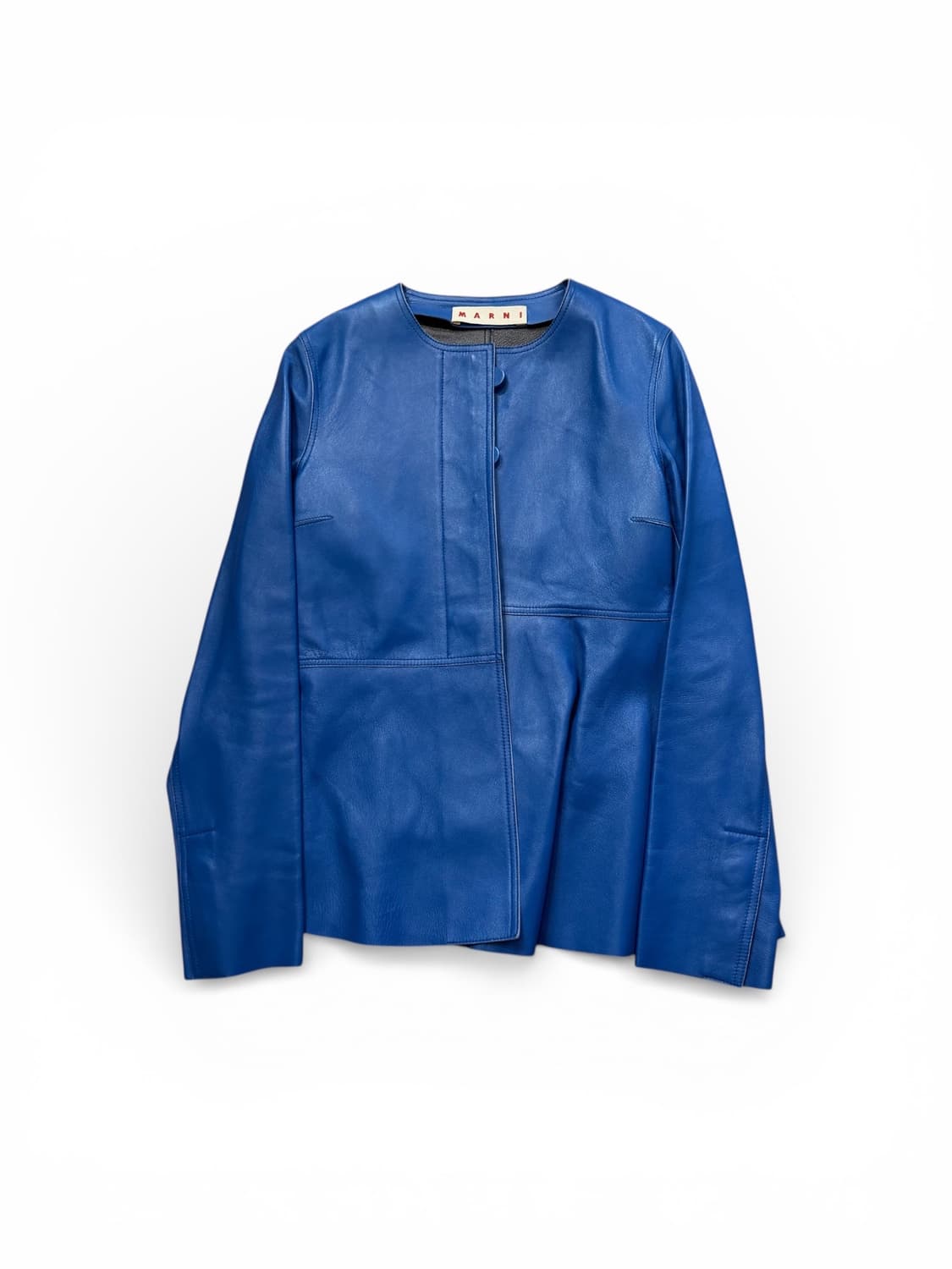 마르니 천연가죽 블루 상품이미지1