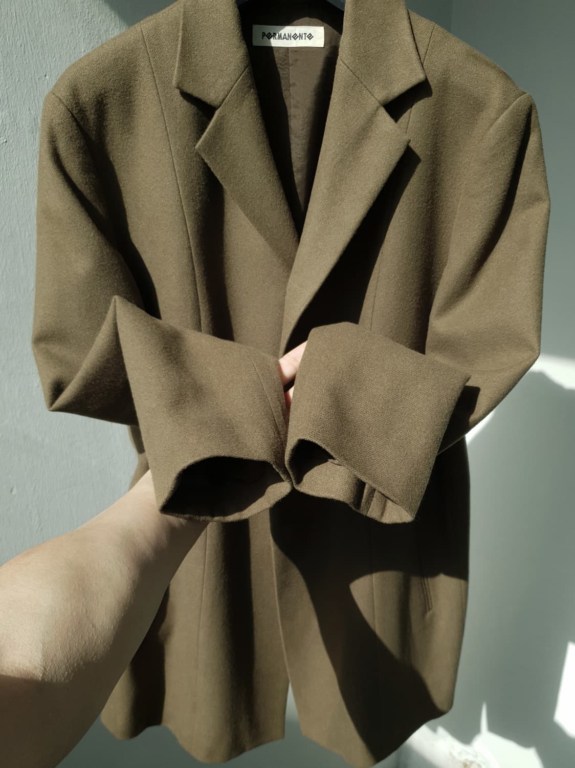 90s PERMANENTE wool jk by Issey Miyake 상품이미지7