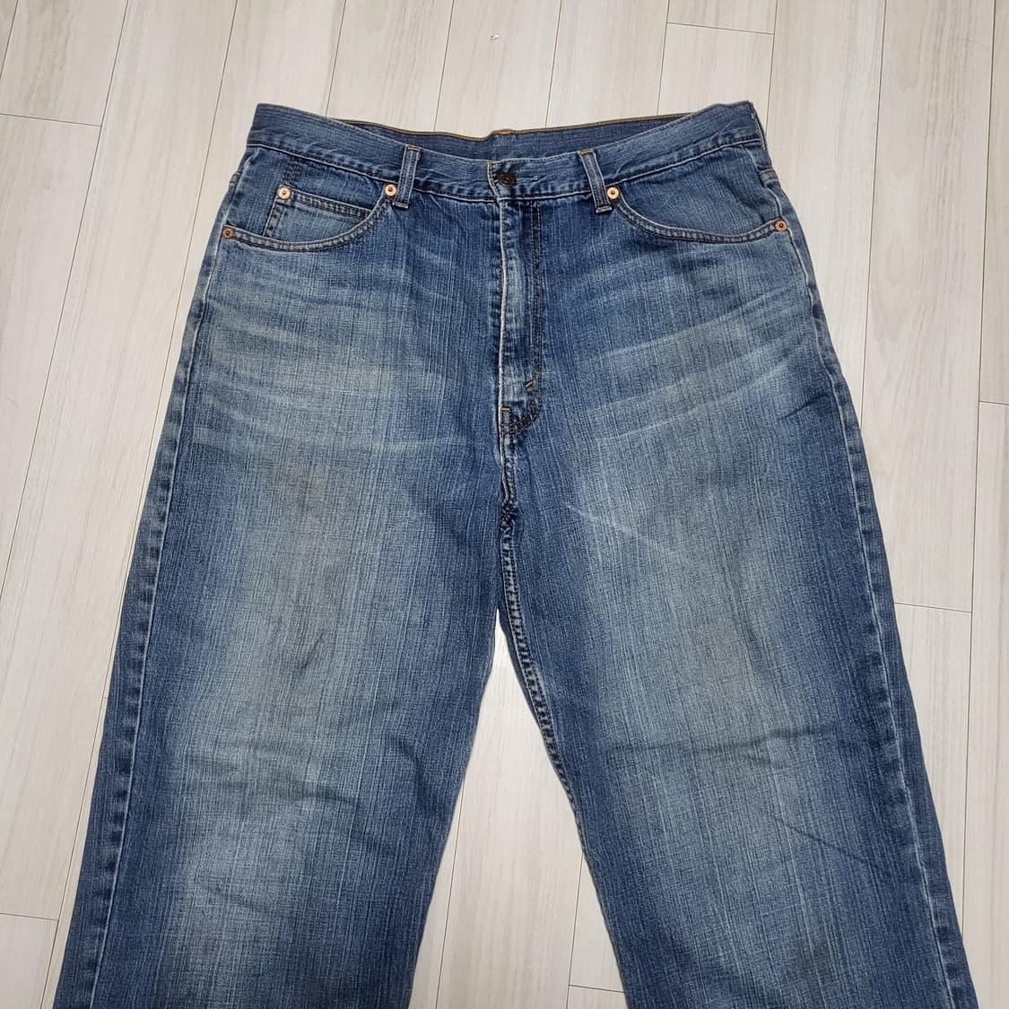 (34) 리바이스 오렌지탭 와이드 데님팬츠 levis 리바이스 청바지 상품이미지5