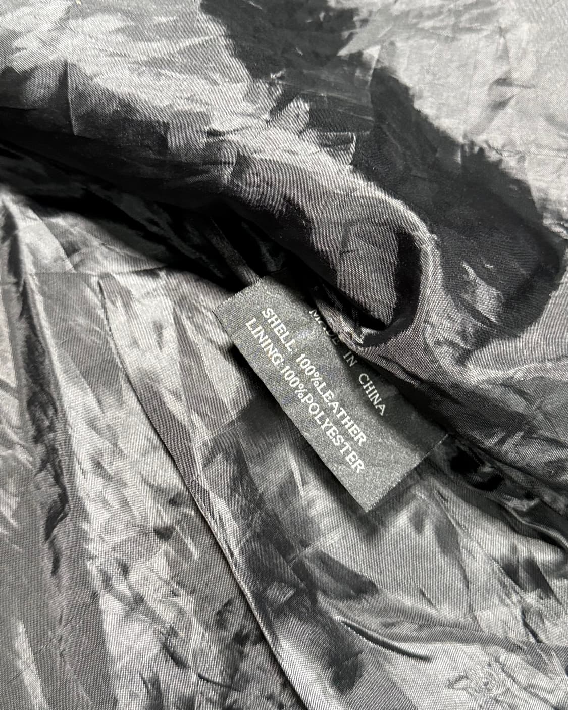 90-00‘s 나바르 레더 이탈리안 스톤 디자인 레더 베스트 L 상품이미지5