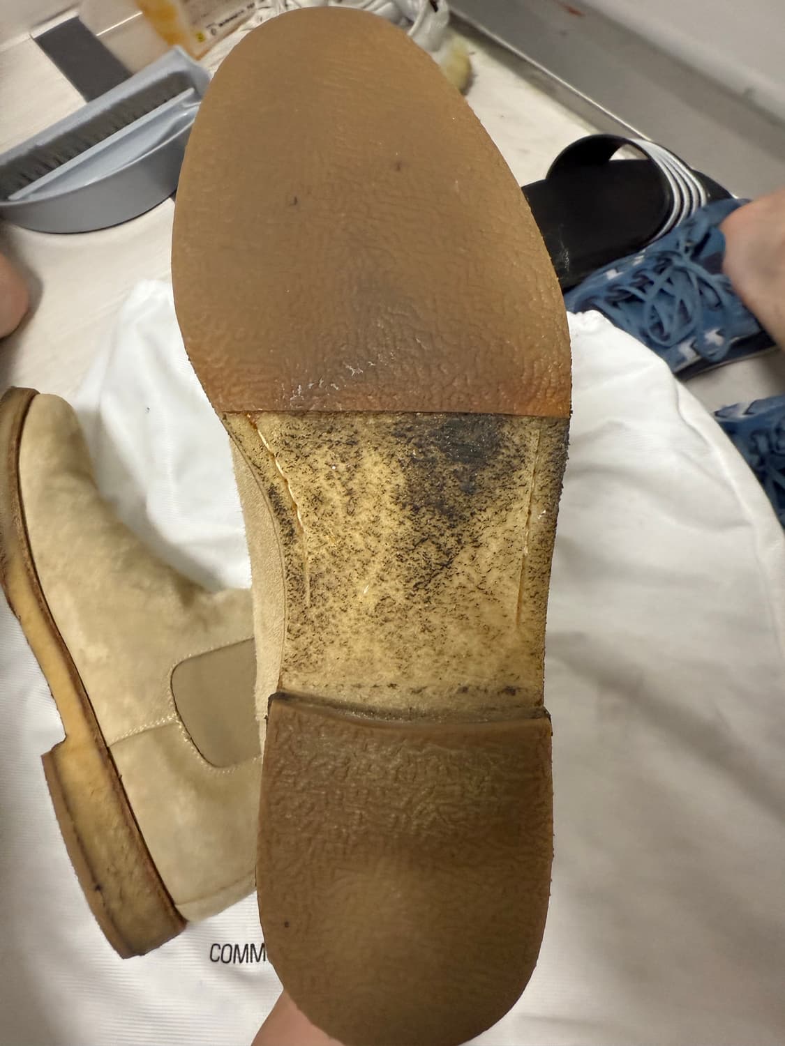 커먼프로젝트 첼시부츠 tan 상품이미지6