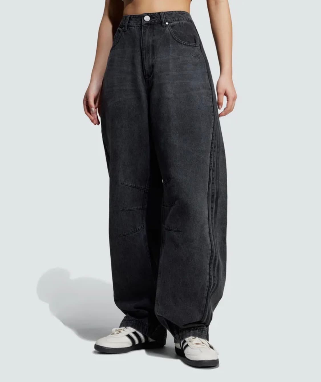 아디다스 아딜레늄 바나나 피티드 워시드 데님 팬츠 상품이미지1