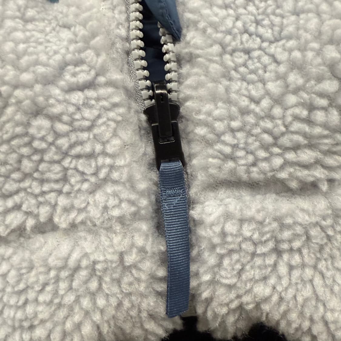 아디다스 블루 패딩 후리스 양면 자켓 상품이미지10