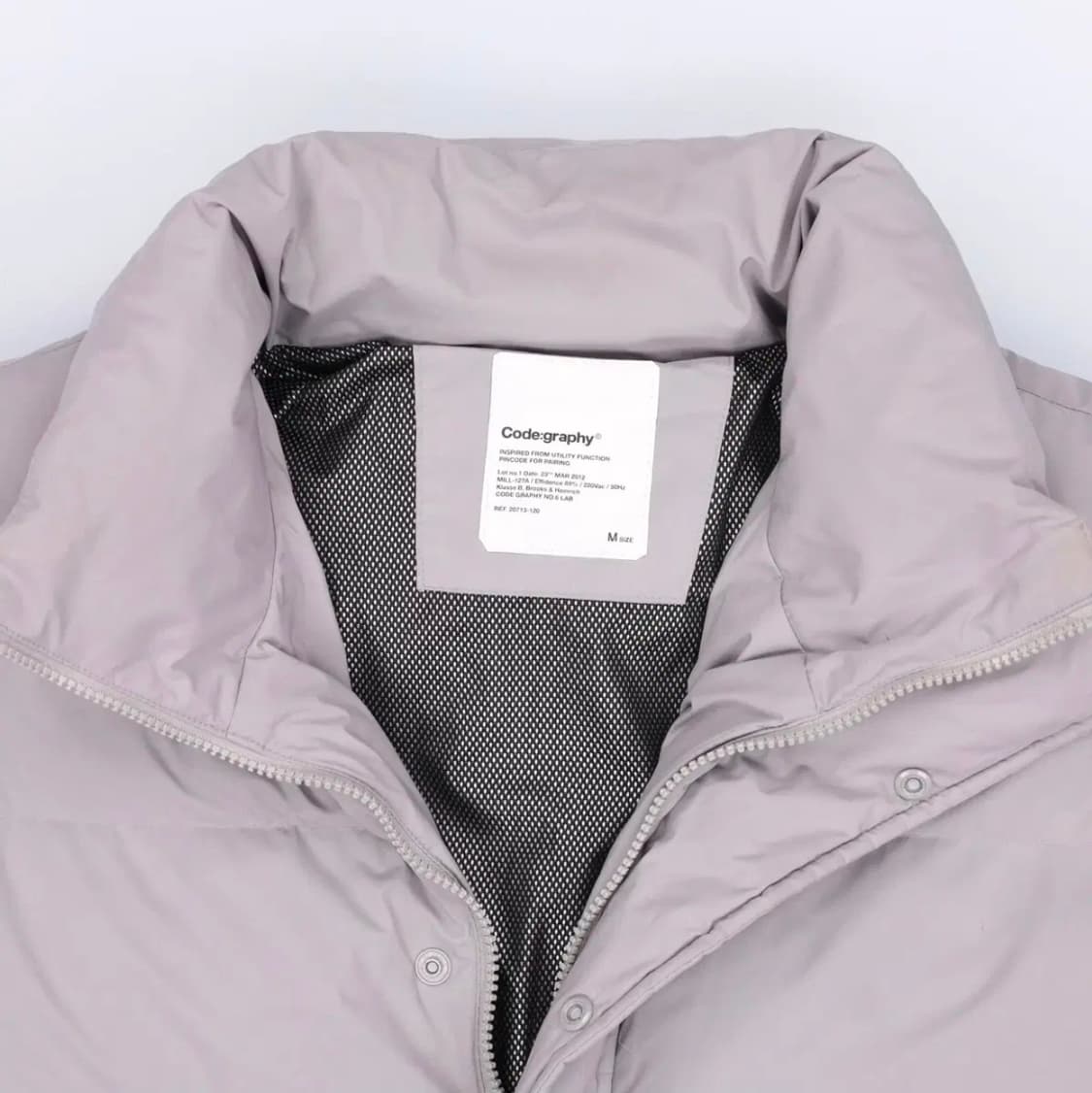 [M] 코드그라피 공용 덕다운 푸마 숏패딩 0106J 상품이미지3