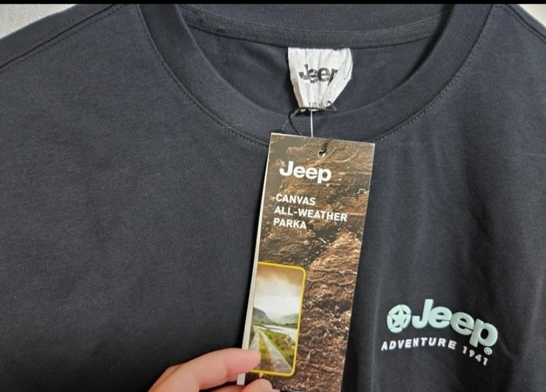 새상품)지프 롱슬리브 긴팔티셔츠 블랙 상품이미지3