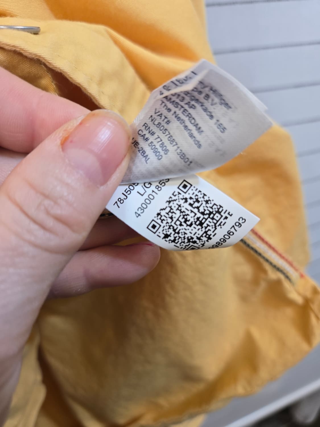 타미 옐로우 카라셔츠  상품이미지8