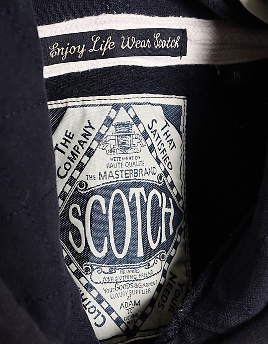 SCOTCH&SODA Patch Logo Sweat Hoodie 상품이미지1
