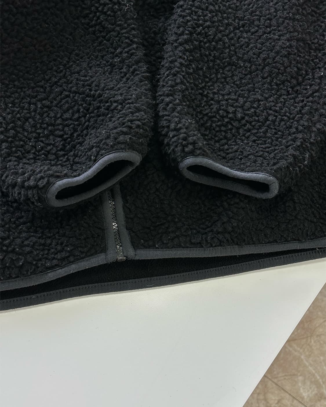 JEEP 뽀글이 자켓 블랙 상품이미지3