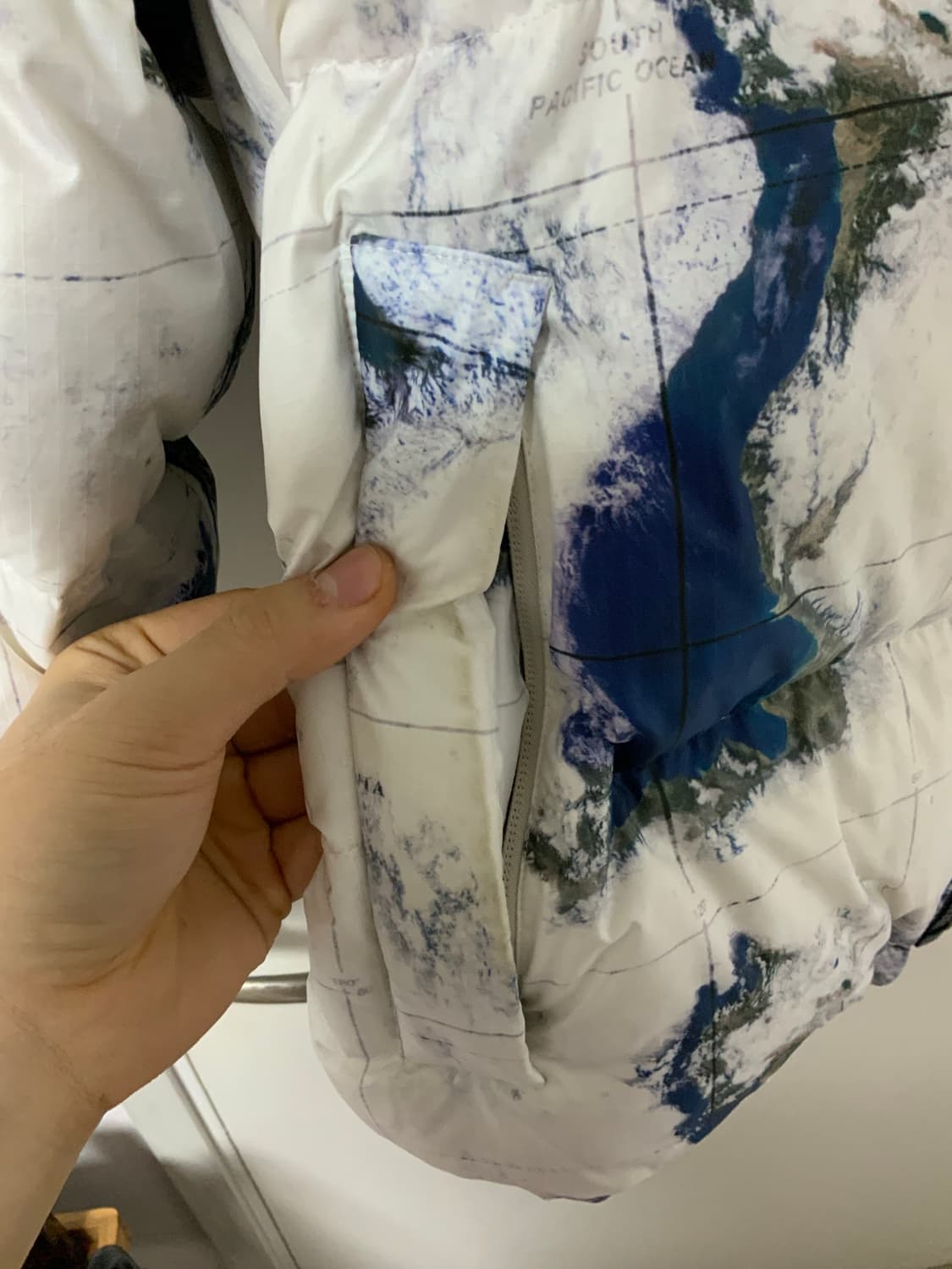 [L] 노스페이스 지구본 화이트샌드 상품이미지5