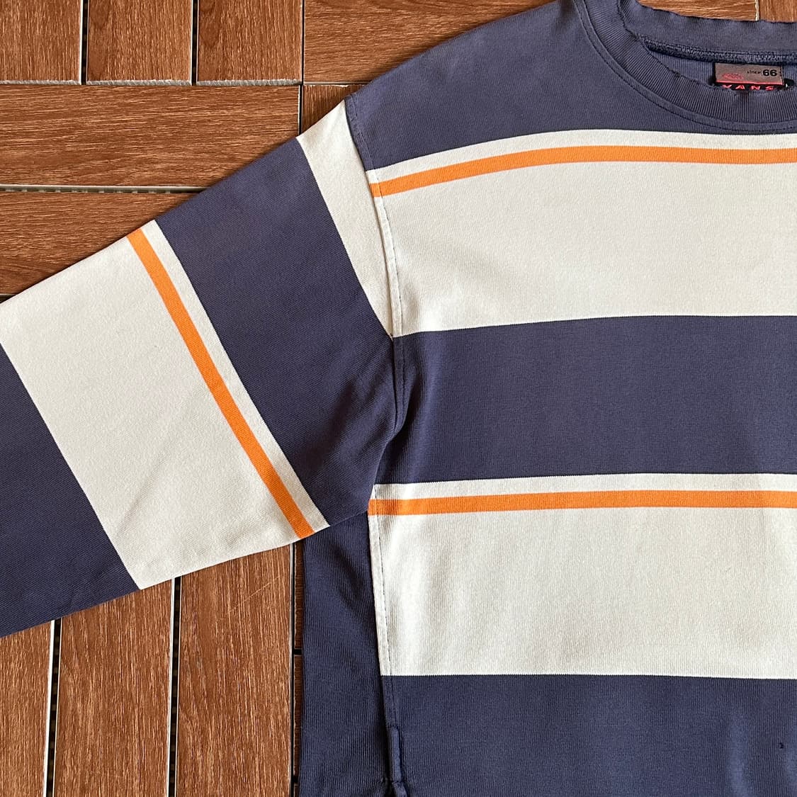 Old Vans border striped sweats 상품이미지3