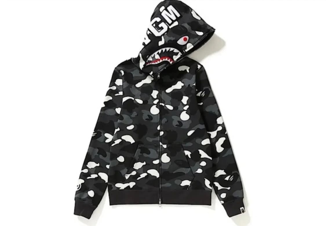 [구매] 베이프 시티카모 샤크후드 (XL~XXL) 상품이미지1