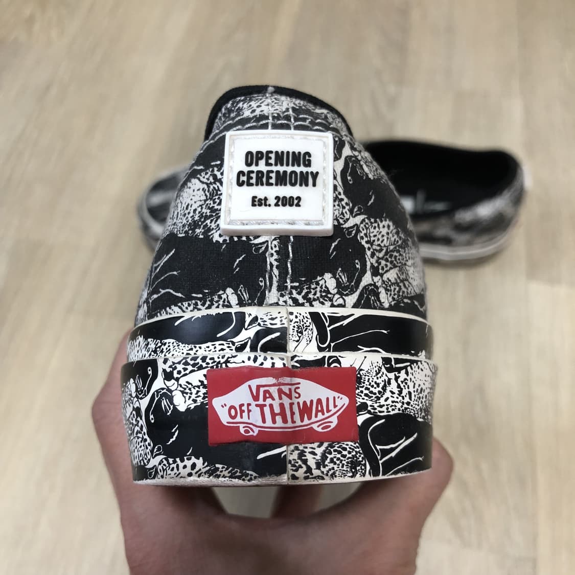 (275) 반스 VANS X 오프닝 세레모니 콜라보 어센틱 블랙 상품이미지3