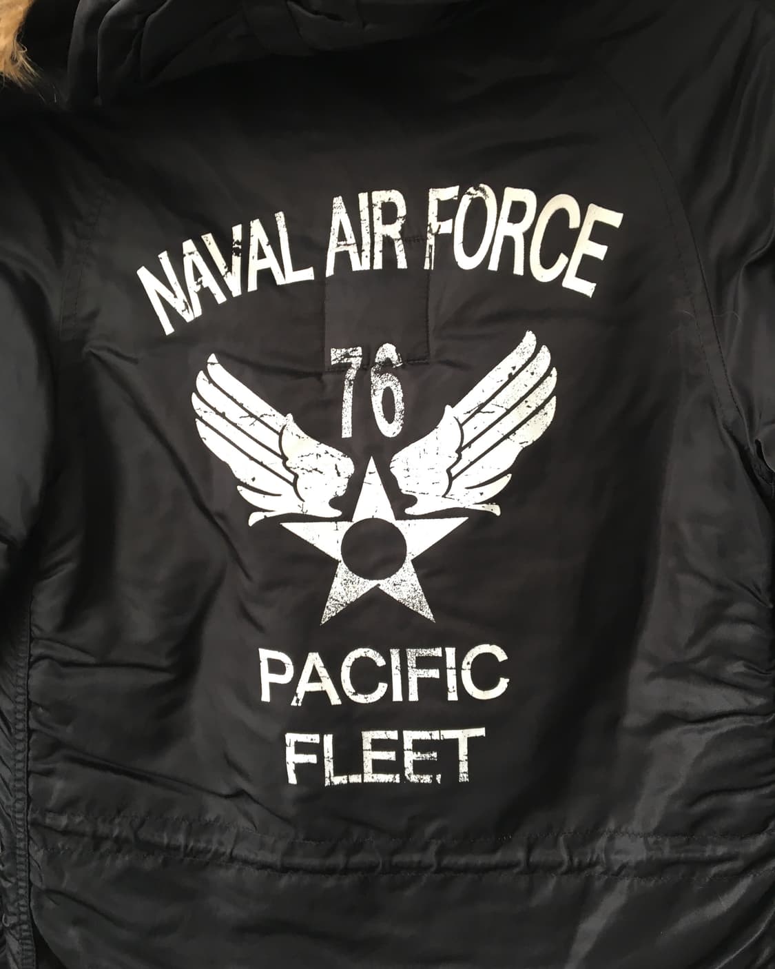 Alpha inderstries fake fur hood jumper 상품이미지7